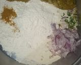 A picture of step 1 of Leftover daal paratha.