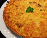 Foto del paso 12 de la receta: Quiche de Calçots y Botifarra con salsa Romesco