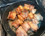 Hình bước làm 2 của món Sườn non khìa nước dừa
