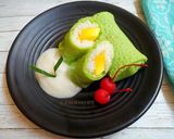 Foto langkah ke 4 dari resep Dadar Ketan Mangga.