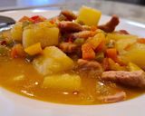 Foto del paso 6 de la receta Guiso de lomo adobado y patatas