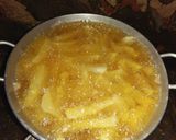 A picture of step 2 of Fried chips/frenchfries #4weekschallenge.
