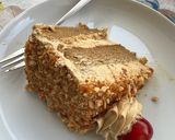 Foto langkah ke 7 dari resep Nougat mocca salted caramel cake.