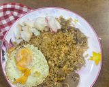 Foto langkah ke 3 dari resep Nasi Goreng Bakso Sapi.