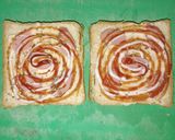 Foto langkah ke 3 dari resep Crispy Toast Pizza | Teflon.