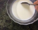 A picture of step 1 of Eggless Marble Cake.