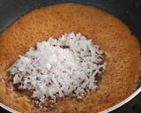 A picture of step 3 of Sweetened Poha.