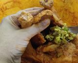 A picture of step 3 of Mughlai Tandoori Murg Mushallam Restaurant style.