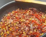 Vadrizses, kukoricás lecsó (vegán) recept fázis 4 fotója