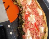 Foto del paso 3 de la receta: Tarta napolitana fácil y saludable! de Acelga, jamón y queso ❤️