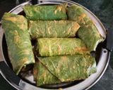 A picture of step 3 of Multi Millet Flour Patra.