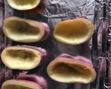 Foto del paso 1 de la receta: Papas rústicas rellenas a mi estilo!!
