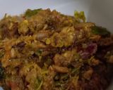 Foto langkah ke 6 dari resep Sambal klothok cinta (ikan asin).