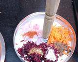 Beetroot Carrot Raita /Dip recipe step 2 photo