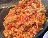Foto del paso 6 de la receta: Arroz al horno con setas y chorizo improvisado