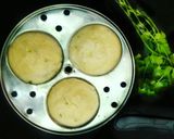A picture of step 2 of Rava Idli.