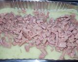 Foto del paso 5 de la receta: Pastel de papas con jamón, queso y pollo
