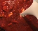 A picture of step 3 of Penne Rosa.