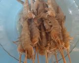 Foto langkah ke 1 dari resep Udang bakar cabe.