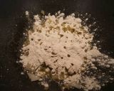 A picture of step 3 of White enchilada pasta.