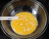 A picture of step 1 of Korean cheese balls.