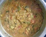 A picture of step 3 of Vegetable Masala Upma.
