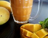 A picture of step 1 of Mango juice.