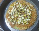 A picture of step 7 of Custard Kunafa.