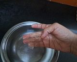 A picture of step 3 of Aloevera lemon juice.