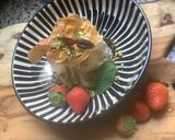 Une image de l'étape 8 de 🍃Aumônière fraises 🍓 pistaches 🌿.