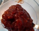 A picture of step 3 of Imli aloo bukhara sharbat Tamarind and plum drink.