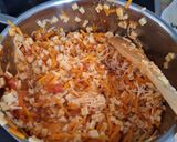 Une image de l'étape 2 de Gratin de crozet à la carotte.