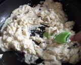 A picture of step 3 of Cranberry chocolate fudge.