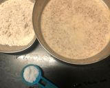 A picture of step 1 of Sprouted Ragi Appe with coconut chatani.