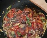 Foto langkah ke 3 dari resep Tumis Bunga Pepaya Teri Medan.
