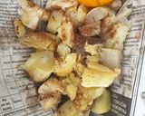 A picture of step 4 of Shakarkandi recipe.