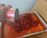 A picture of step 6 of Easy Cherry Jello Cake.