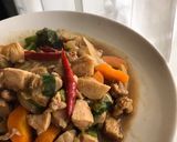 Foto langkah ke 7 dari resep Tumis Ayam Saus Tiram.