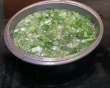 A picture of step 2 of Spinach and Feta Egg White Frittata.