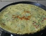 ভেজিটেবল চীজ অমলেট(Vegetable cheese omelette recipe in Bengali) রেসিপির ধাপ 5 ছবি