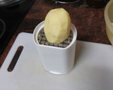 Foto del paso 1 de la receta: Papas fritas con huevo frito, salchichas y salsa de tomate