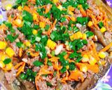 Hình bước làm 2 của món Cà tím sauce bò băm