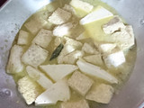 Ungkep ayam tempe tahu