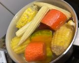 รูปขั้นตอนการทำที่ 1 ของ ซุปข้นข้าวโพด เจ 🌽🥕