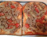 Foto langkah ke 5 dari resep Pizza roti tawar Simple.