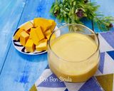 Hình bước làm 3 của món Sữa Bí Đỏ Cốt Dừa