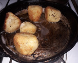 Foto del paso 8 de la receta: Bombas de papa rellenas con pollo y queso!