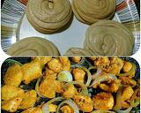 A picture of step 4 of Chicken tikka roll paratha.