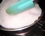 A picture of step 2 of Coconut Laddo.
