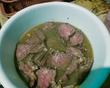 Foto langkah ke 2 dari resep Balado Paru Goreng Kering.